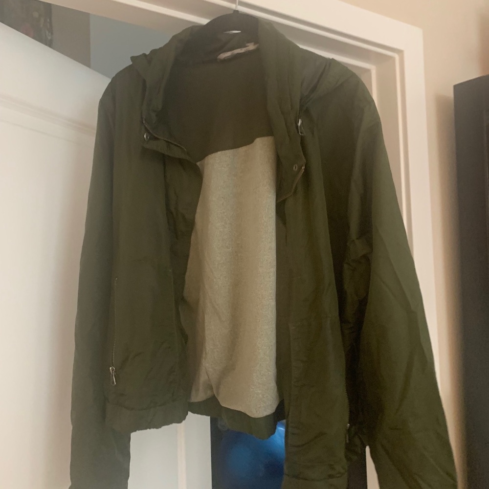 Green Active Jacket-Athleta